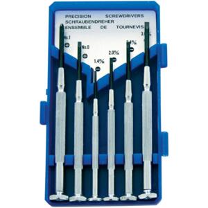 6 PCS JEWELLER'S SCREWDRIVER SET 10206